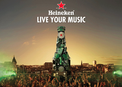 Production News/ 2017  Heineken : Live Your Music