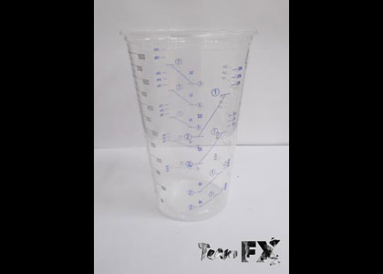 FX Products/ 2017  Graduated Plastic Mono Cups