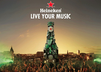 Corporate/ 2017  Heineken : Live Your Music